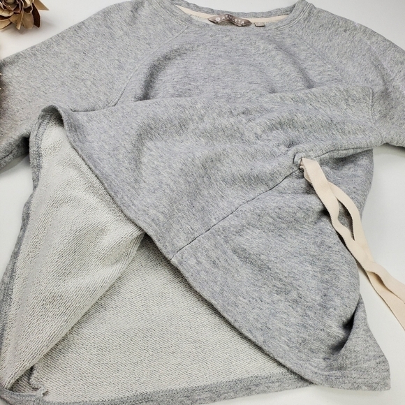 ATHLETA Grey Cinch Waist Modal Blend Sweater Small - Picture 9 of 16